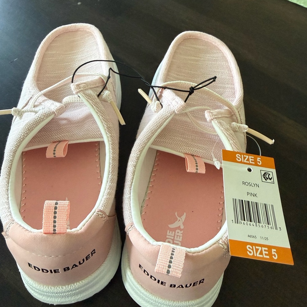 Eddie Bauer Pink Slip-On Sneakers